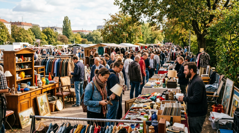 Flohmärkte in Berlin: Termine, Kieze und Tipps zum Handeln (KI)