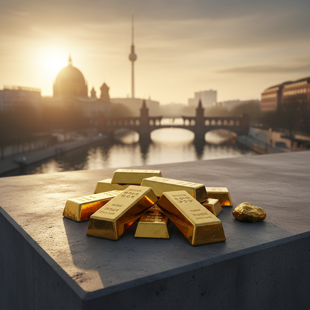 KI-generiertes Bild zum Thema Gold: Darum geht die Investition immer