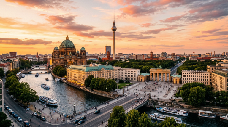 Berlin: Bekannteste Sehenswürdigkeiten im Überblick (KI)