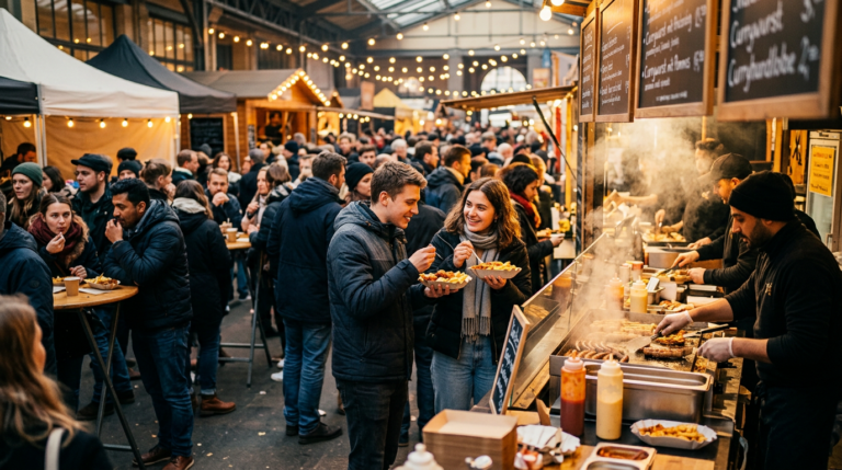 Streetfood in Berlin: Märkte, Klassiker und die besten Spots (KI)
