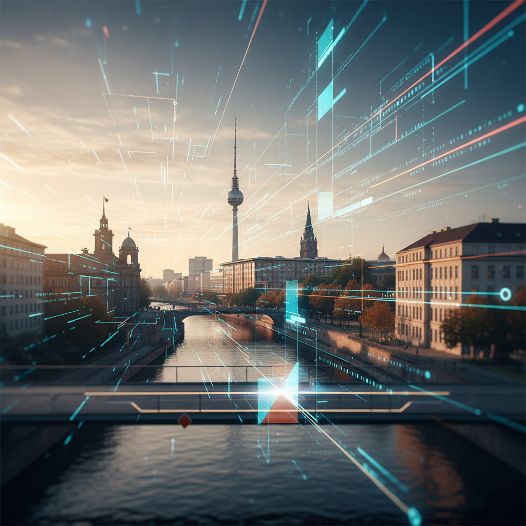 Digitale Innovationen in Berlin (KI-generiertes Bild)